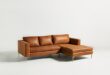 Leather Sectional Recliner Sofa