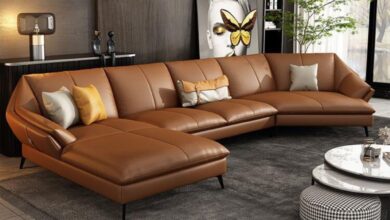 Leather Sectional Sofa