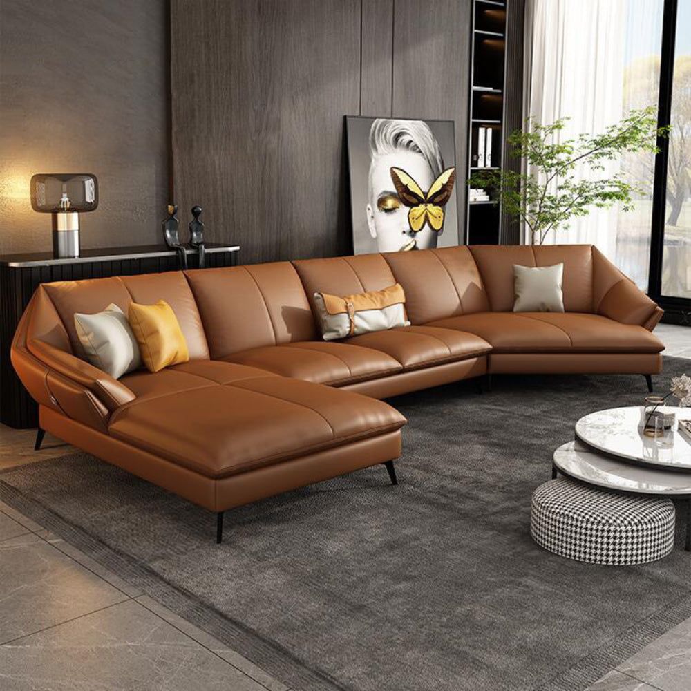 Leather Sectional Sofa