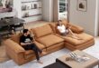 Leather Sectional Sofa Beds