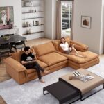 Leather Sectional Sofa Beds