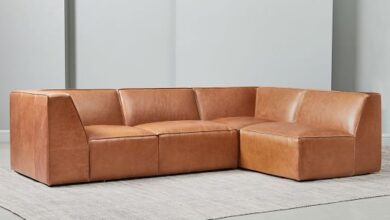 Leather Sectional Sofa Beds