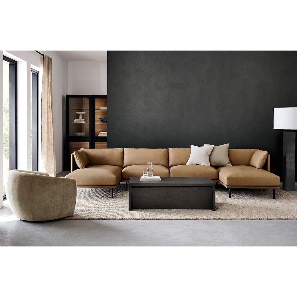 Leather Sectional Sofa