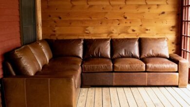 Leather Sectional Sofa