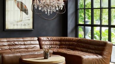 Leather Sectional Sofa