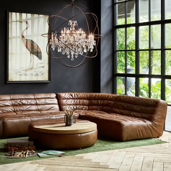 Leather Sectional Sofa