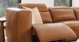 Leather Sectional Sofa With Recliner