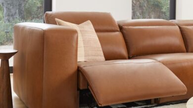 Leather Sectional Sofa With Recliner