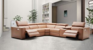 Leather Sectional Sofa With Recliner