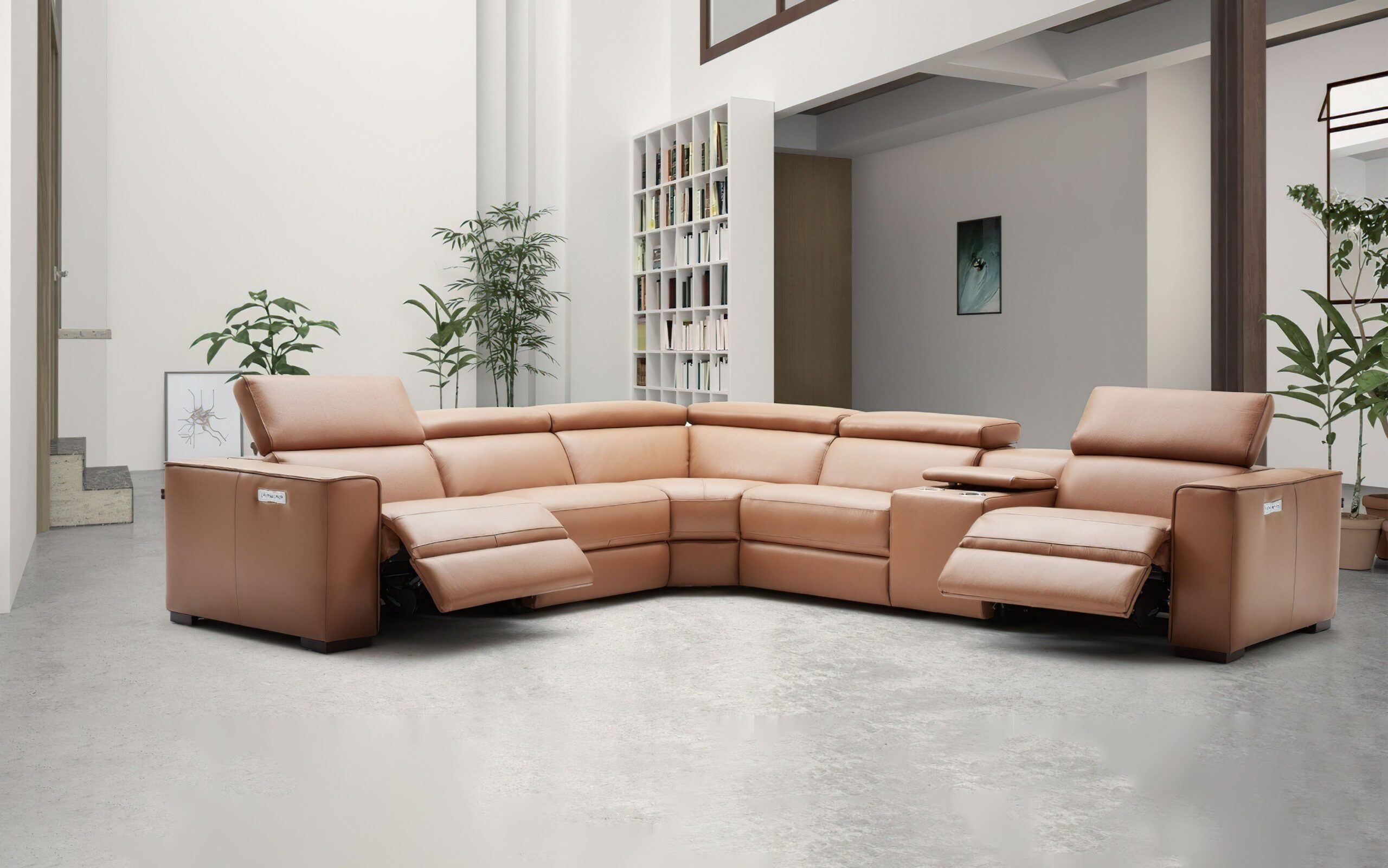 Leather Sectional Sofa With Recliner The Perfect Addition To Your Living Room