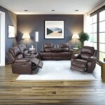 Leather Sofa And Loveseat Set