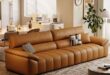 Leather Sofa Set