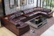 Leather Sofa Set