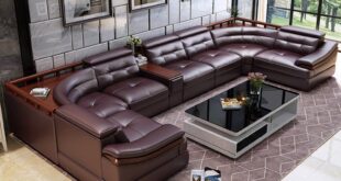 Leather Sofa Set