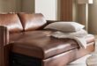 Leather Sofa Sleeper