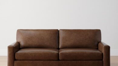 Leather Sofa Sleeper