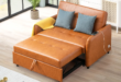 Leather Sofa Sleeper