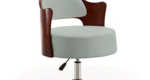 Leather Swivel Armchair