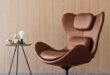 Leather Swivel Armchair