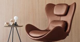 Leather Swivel Armchair