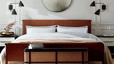 leather beds