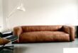 Leather sofa