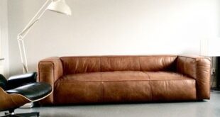 Leather sofa