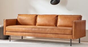 Leather sofa