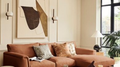 Living Room Chaise Sofa