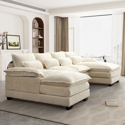 Living Room Chaise Sofa