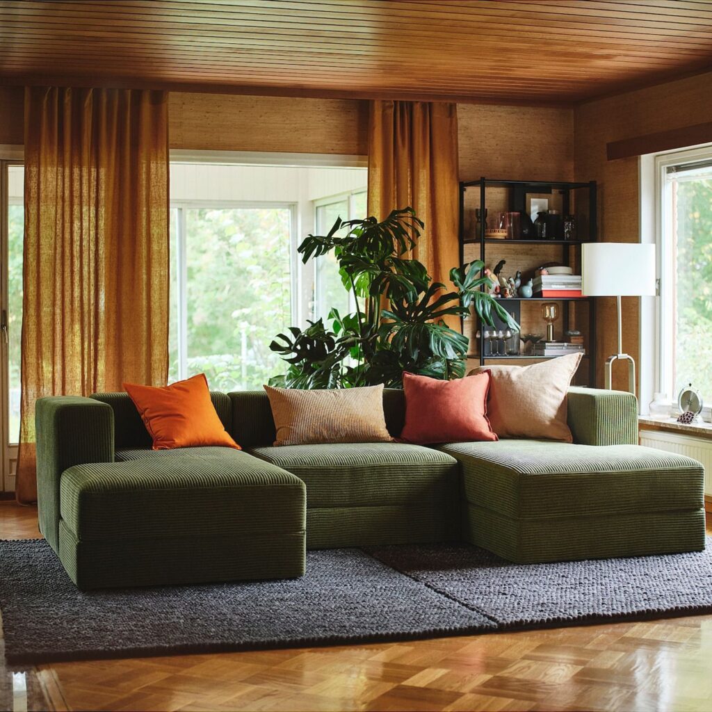 Living Room Chaise Sofa