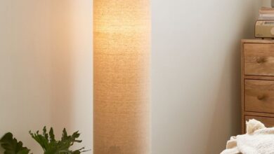 Living room floor lamp