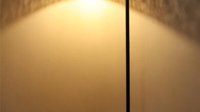 Living room floor lamp