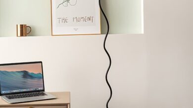 Living room floor lamps