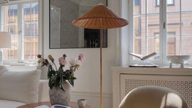 Living room floor lamps
