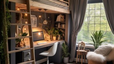 Loft Bed With Desk
