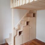 Loft beds with slide and ladder