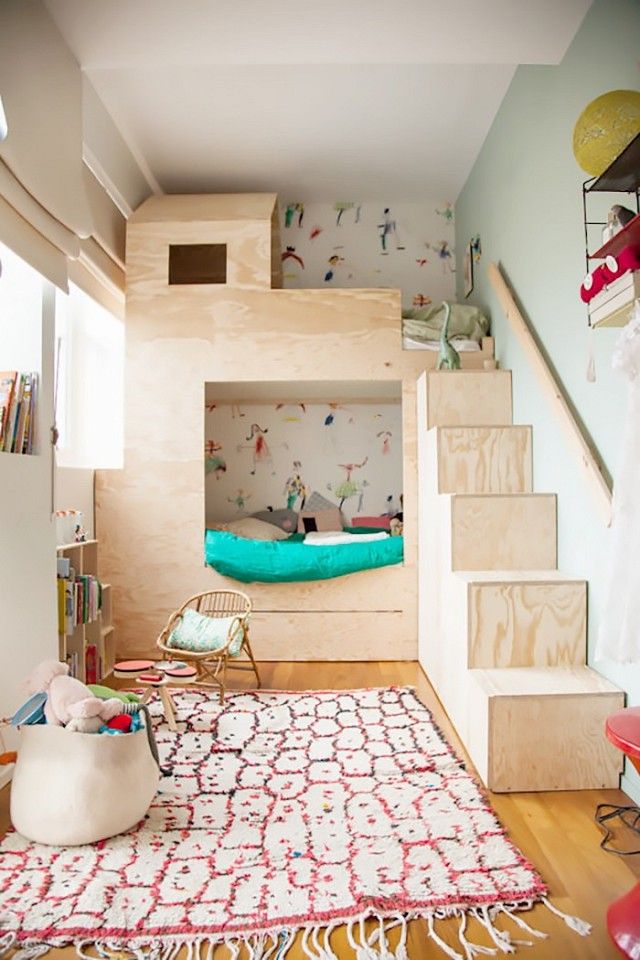 Loft beds with storage