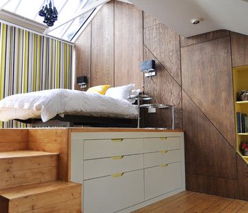 Loft beds with storage