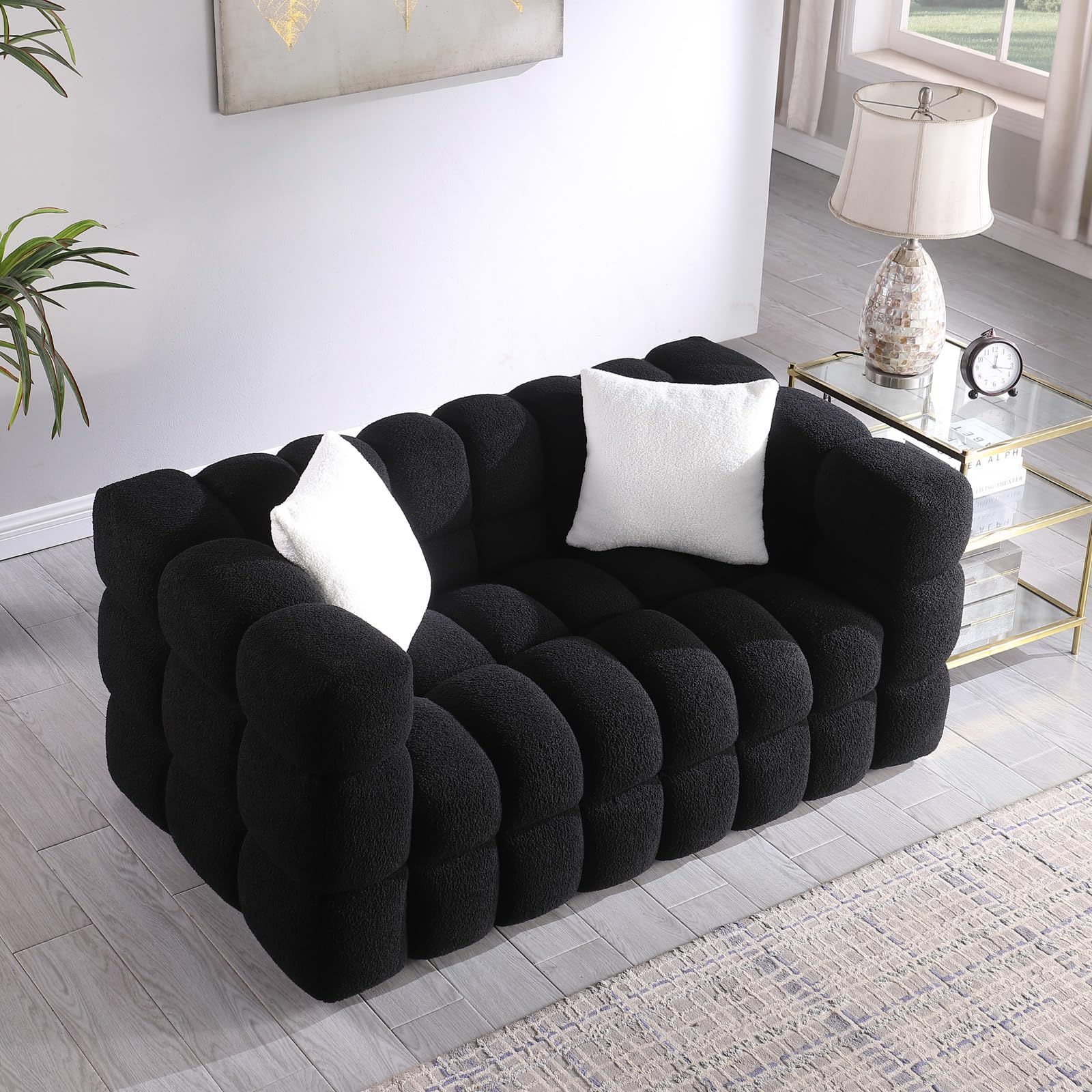 Loveseat Couch Cozy Two-Seater Sofas for Small Spaces