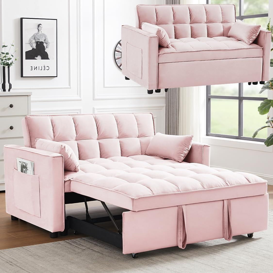 Loveseat Futon Cozy and Stylish Seating Option for Small Spaces