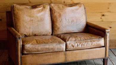 Loveseat Leather