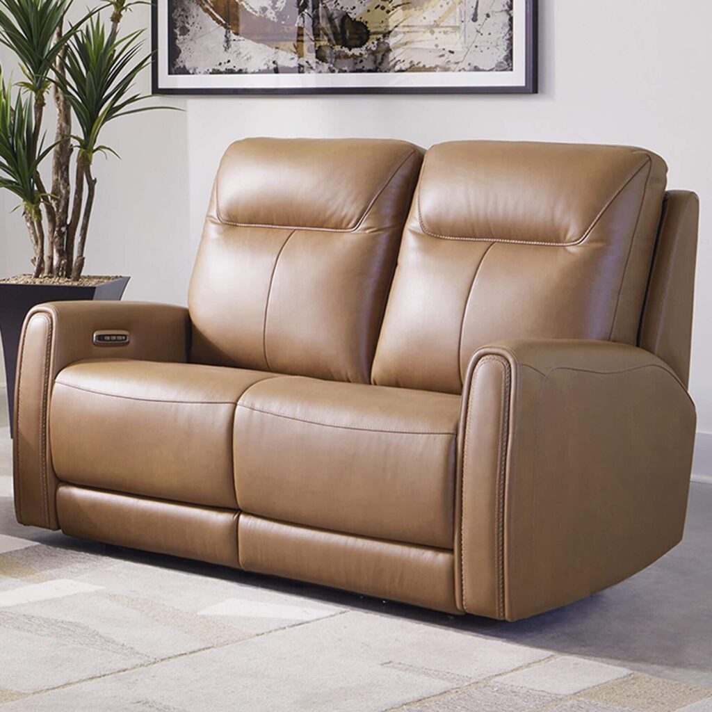 Loveseat Leather Recliner