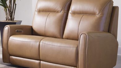 Loveseat Leather Recliner