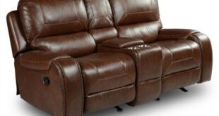 Loveseat Leather Recliner