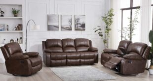 Loveseat Leather Recliner