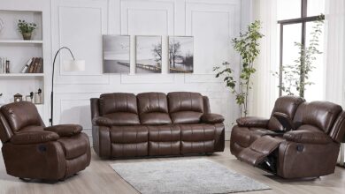 Loveseat Leather Recliner