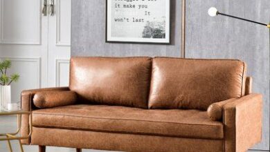 Loveseat Leather