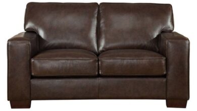 Loveseat Leather