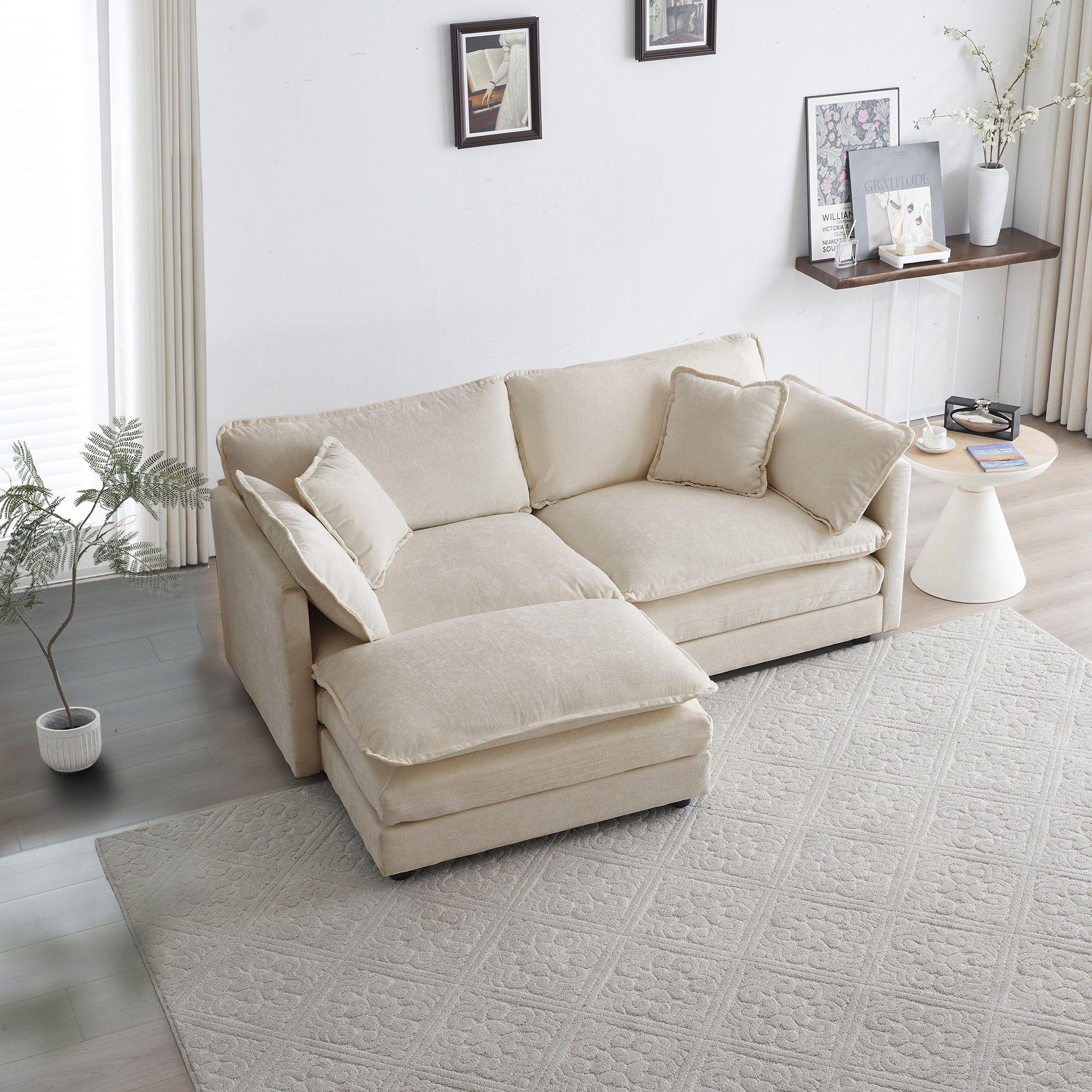 Loveseat Sectional Comfortable and Stylish Seating Option for Small Spaces